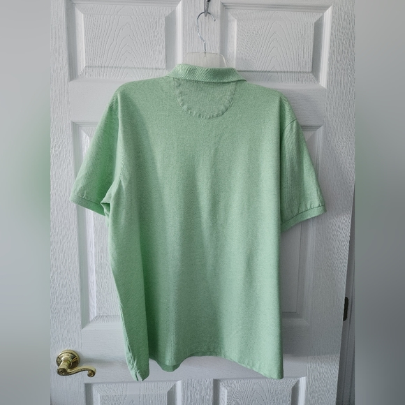 CHAPS Men's Top Golf Polo Short Short Sleeve Mint Green XXL EUC - Picture 2 of 16